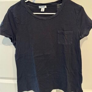 Old Navy Charcoal Tee with Pocket - Size Medium